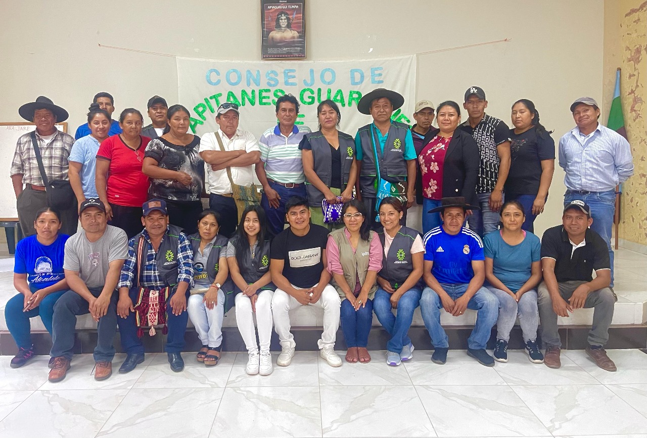 IPDRS NNación guaraní de Chuquisaca, desarrolla un plan de acción frente al Censo 2024