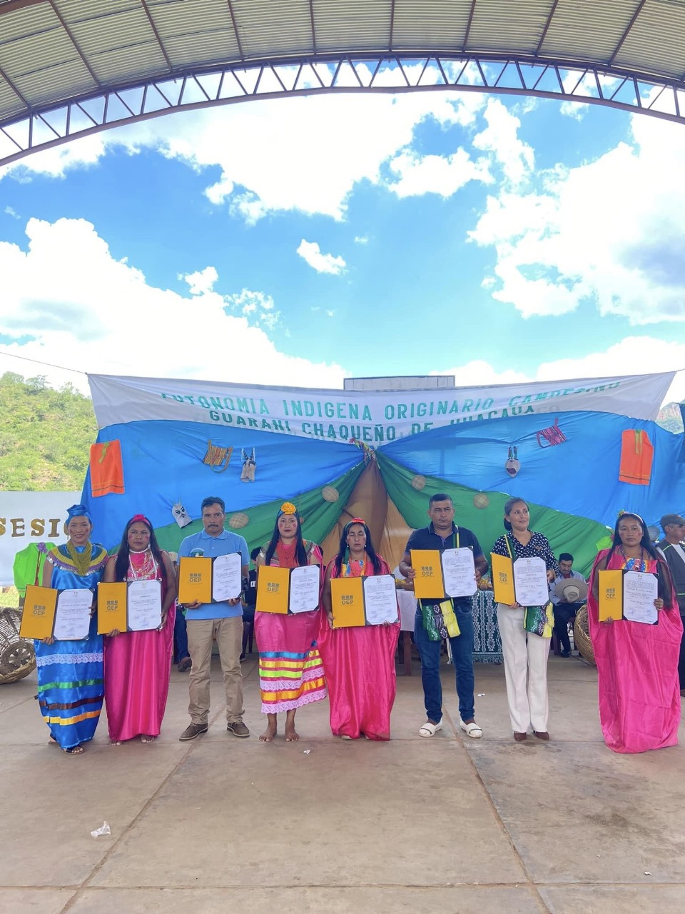 IPDRS La Autonomía Indígena Originario Campesino Guaraní Chaqueño (GAIOCGCH) se consolida en un día de felicidad plena o yeroviakatu 2024
