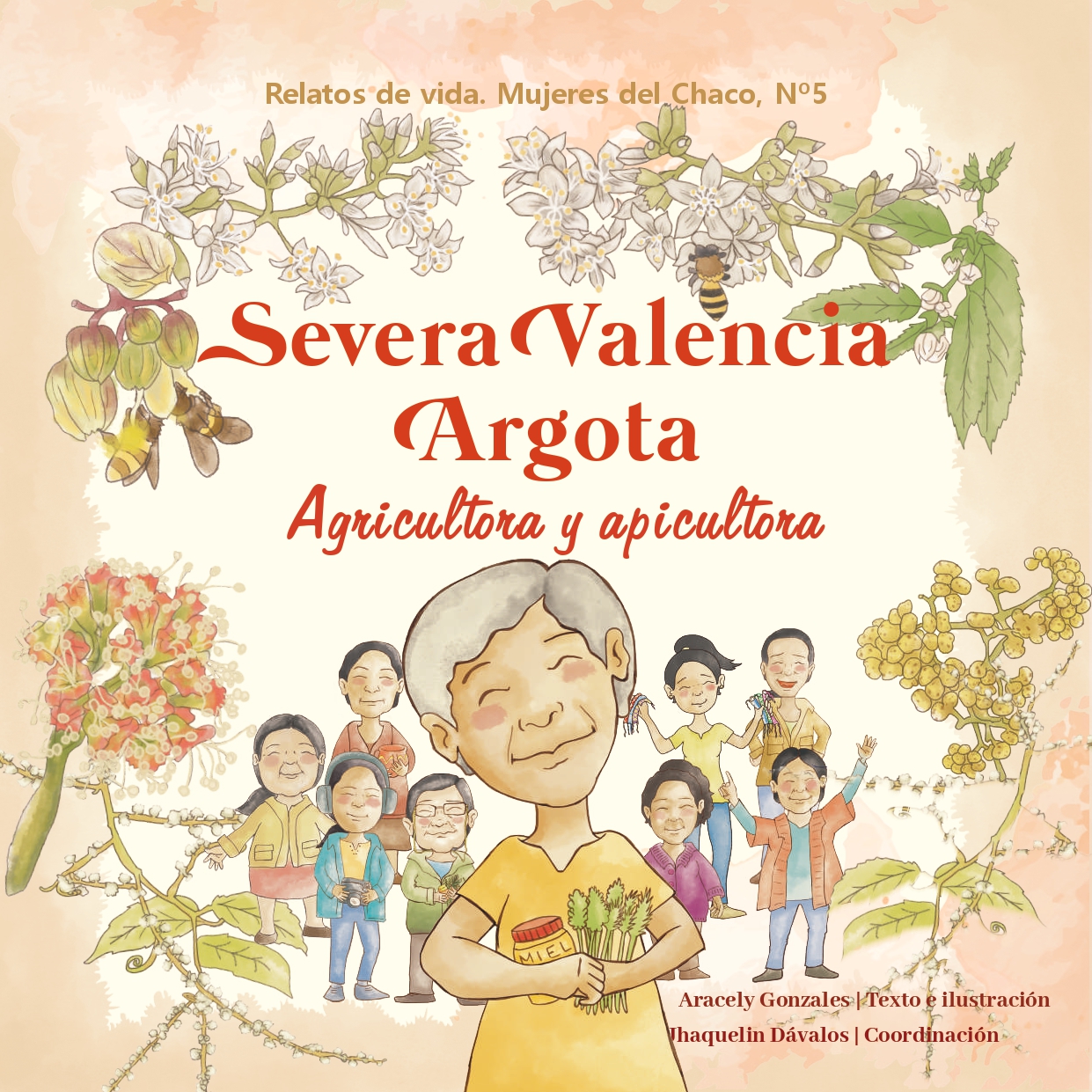 Severa Valencia Argota, agricultora y apicultora