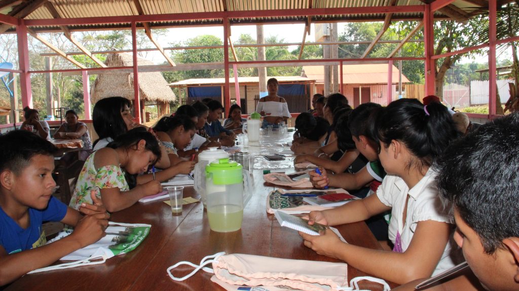 Escuela de corresponsabilidad del cuidado con jóvenes y adolescentes, municipio de San Lorenzo, 2023