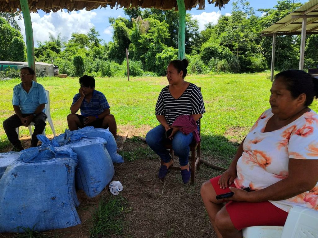 Miembros de la Asociación Comunitaria de Productores Agropecuarios Lago Tumichucua (ACOPALT), 2024