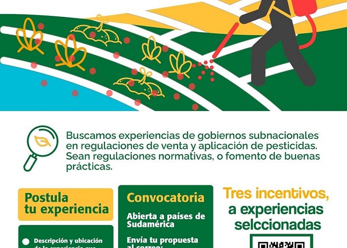 IPDRS Convocatoria Regulación de Pesticidas en Gobiernos Subnacionales 2024