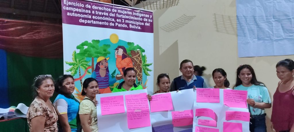 Grupos de Trabajo Planean Acciones Para Fortalecer el Ejercicio de Derechos y la Autonomía Económica de las Mujeres, IPDRS_Amazonía,2024