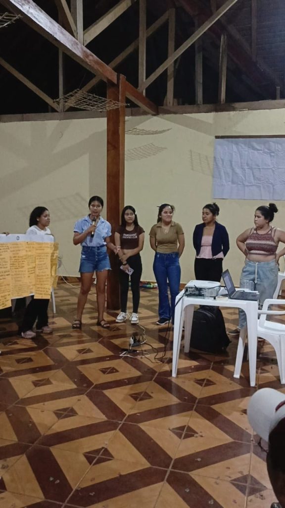 Jóvenes Comentan Sobre los Desafíos que Tienen las Mujeres Para el Ejercicio de sus Derechos, IPDRS_Amazonía,2024