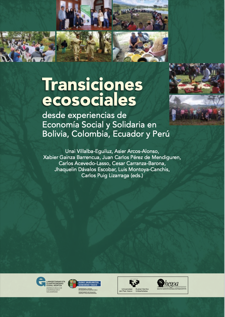 Transiciones ecosociales desde experiencias de Economía Social y Solidaria en Bolivia, Colombia, Ecuador y Perú