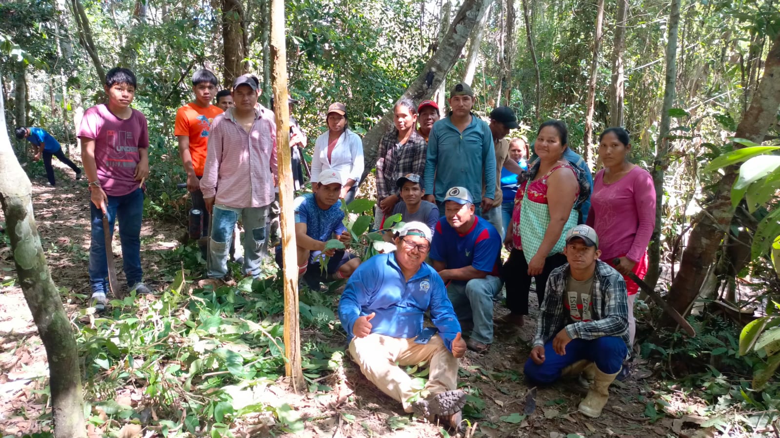 Apertura de sendas BE Portachuelo