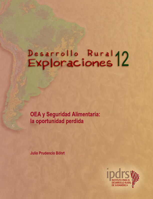 OEA y la Seguridad Alimentaria: la oportunidad perdida