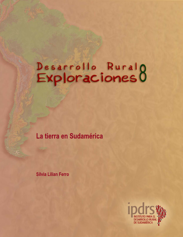 La tierra en Sudamérica