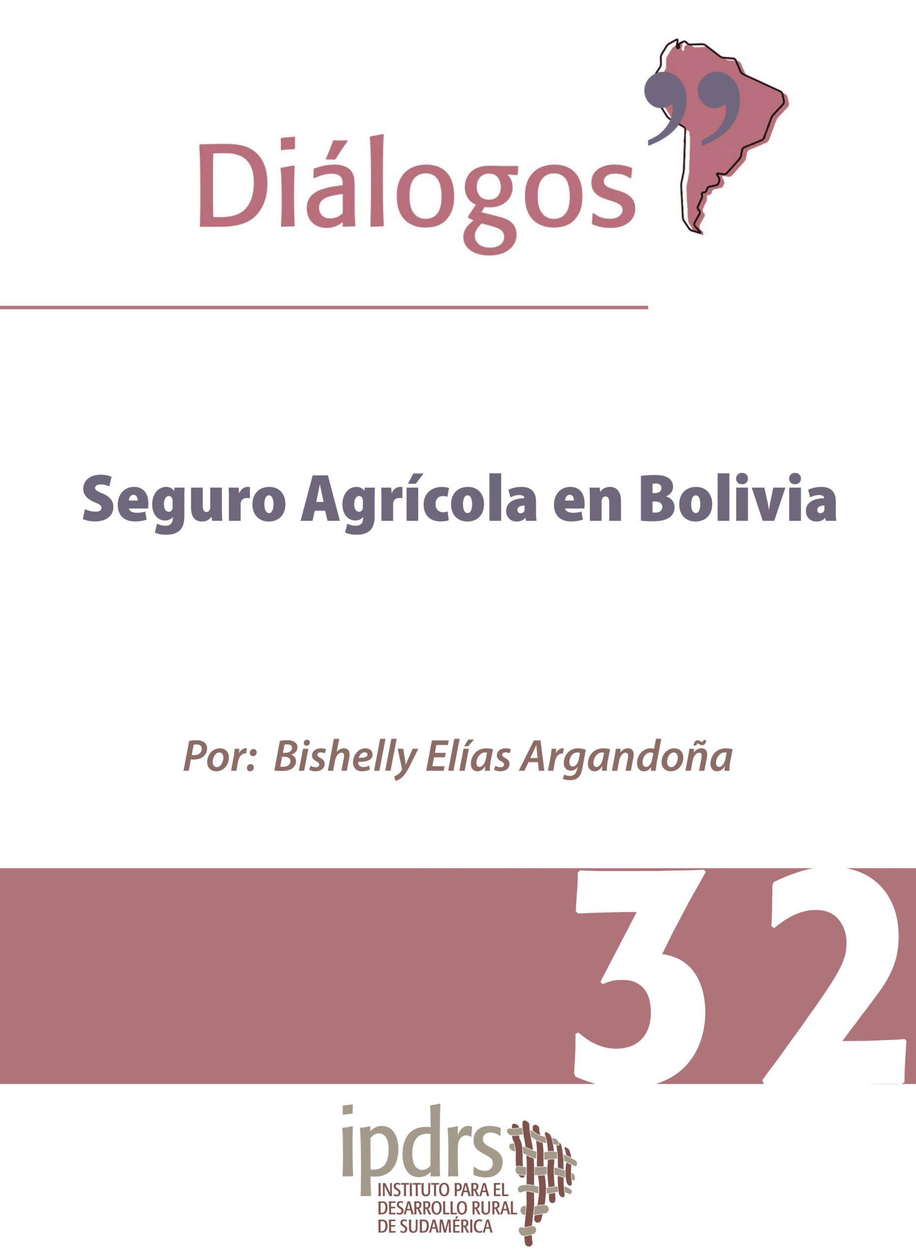 Seguro Agrícola en Bolivia