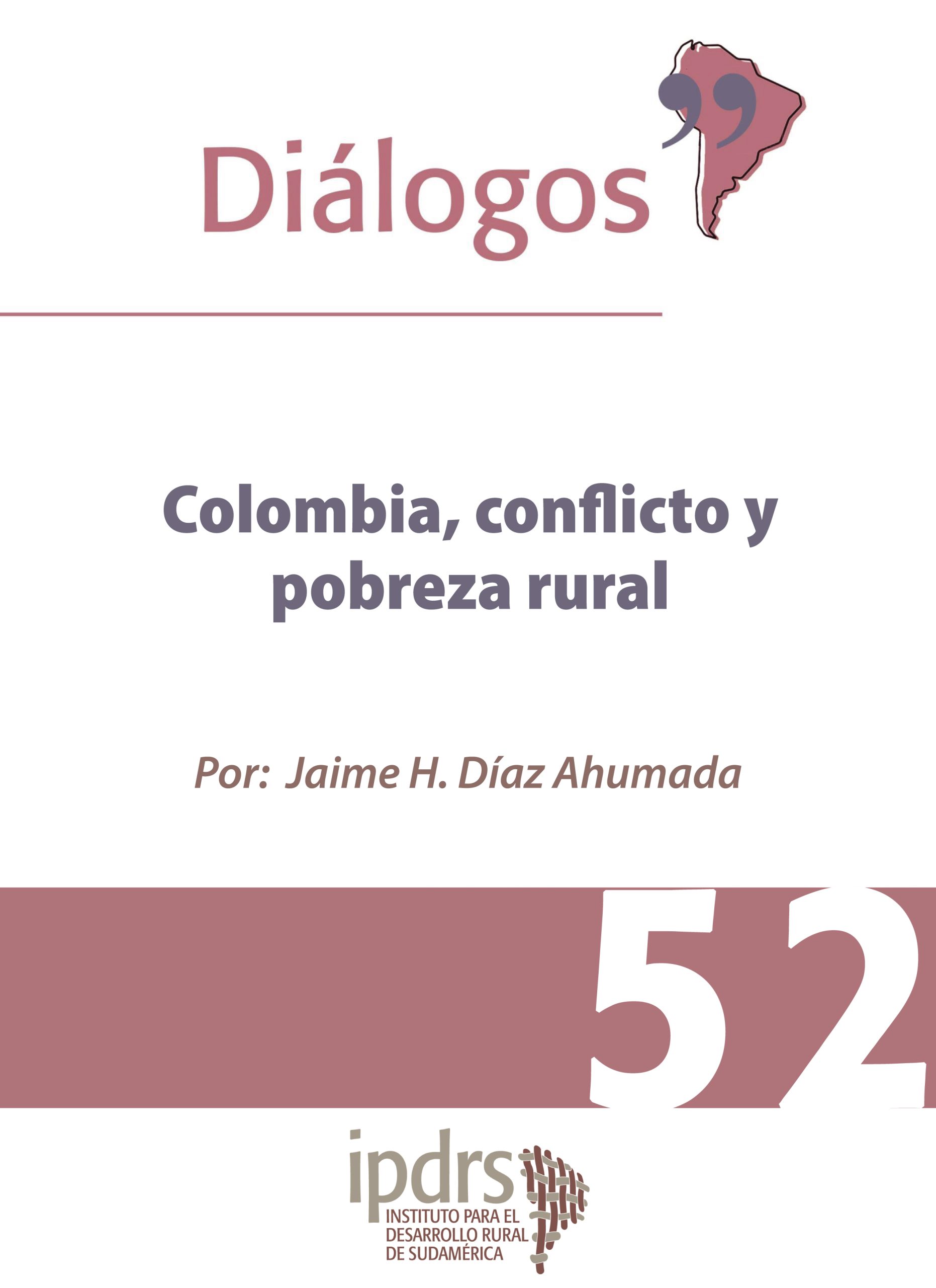 Colombia, conflicto y pobreza rural