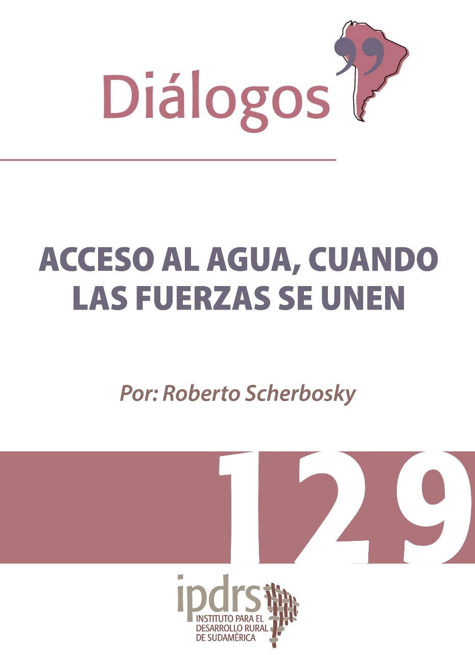 ACCESO AL AGUA, CUANDO LAS FUERZAS SE UNEN