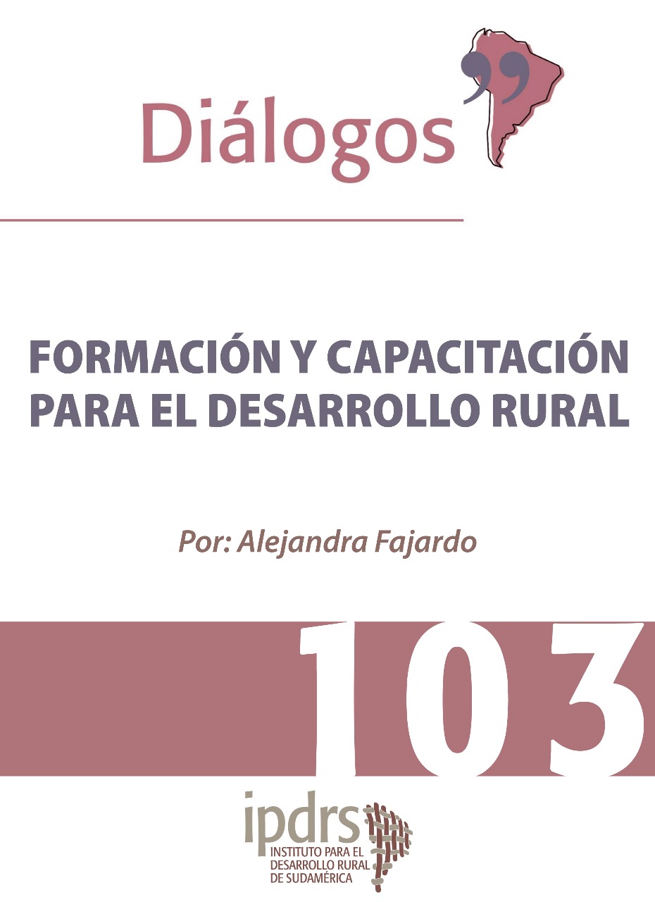 FORMACIÓN Y CAPACITACIÓN PARA EL DESARROLLO RURAL