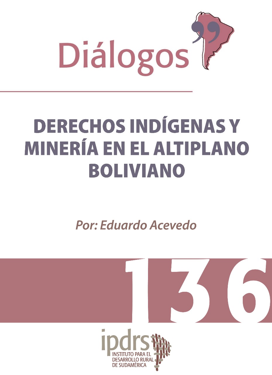 DERECHOS INDÍGENAS Y MINERÍA EN EL ALTIPLANO BOLIVIANO
