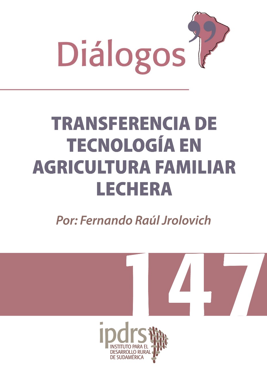 TRANSFERENCIA DE TECNOLOGÍA EN AGRICULTURA FAMILIAR LECHERA