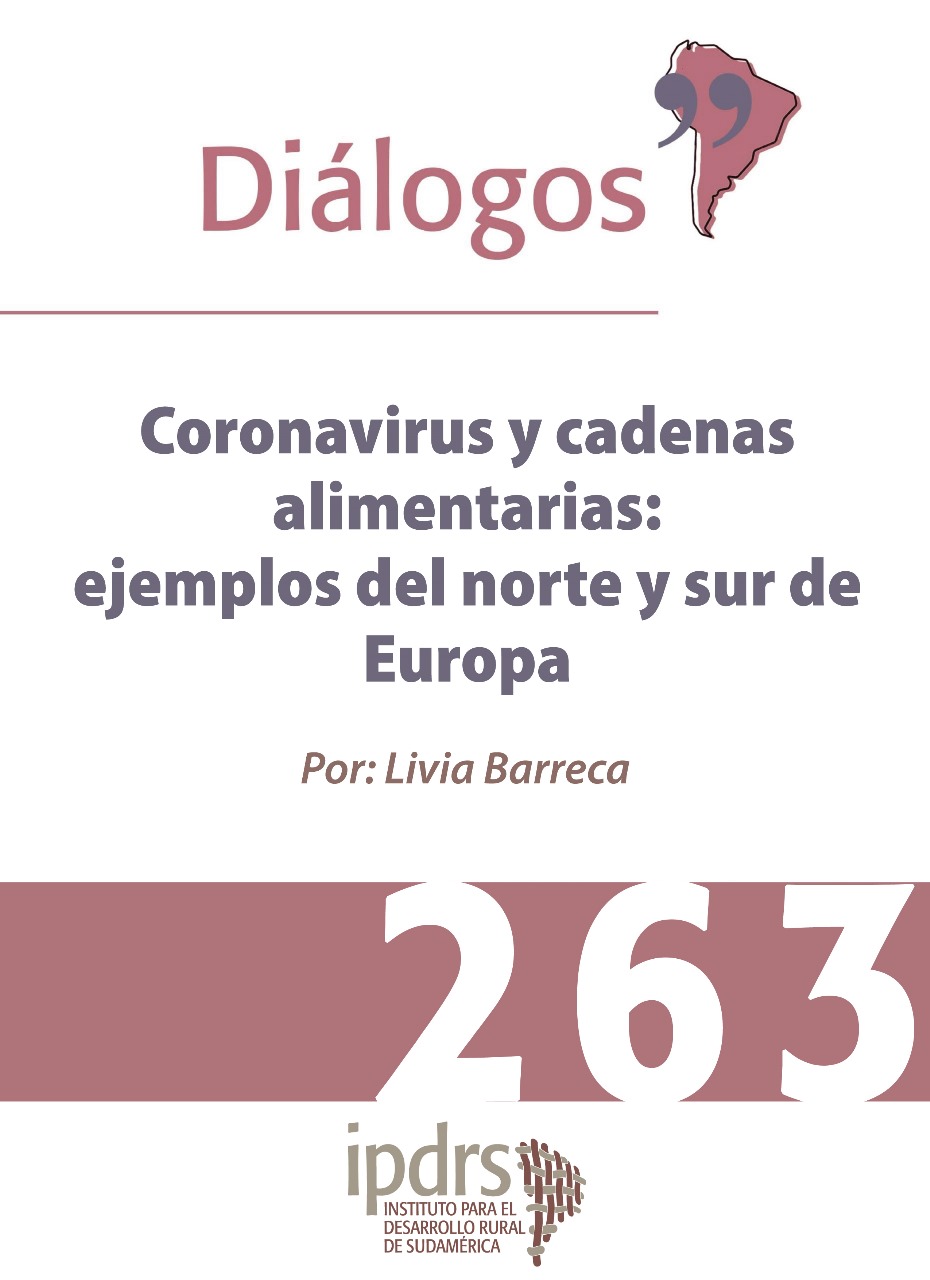 Coronavirus y cadenas alimentarias: ejemplos del norte y sur de Europa