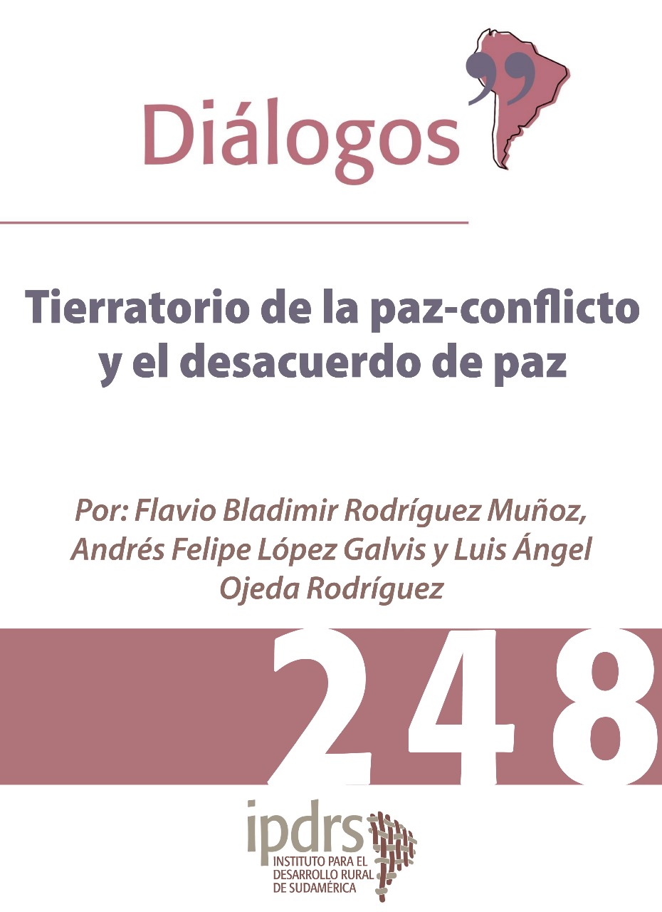 Tierratorio de la paz-conflicto y el desacuerdo de paz