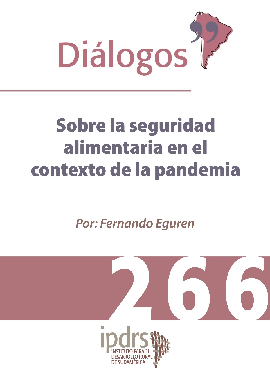 Sobre la seguridad alimentaria en el contexto de la pandemia