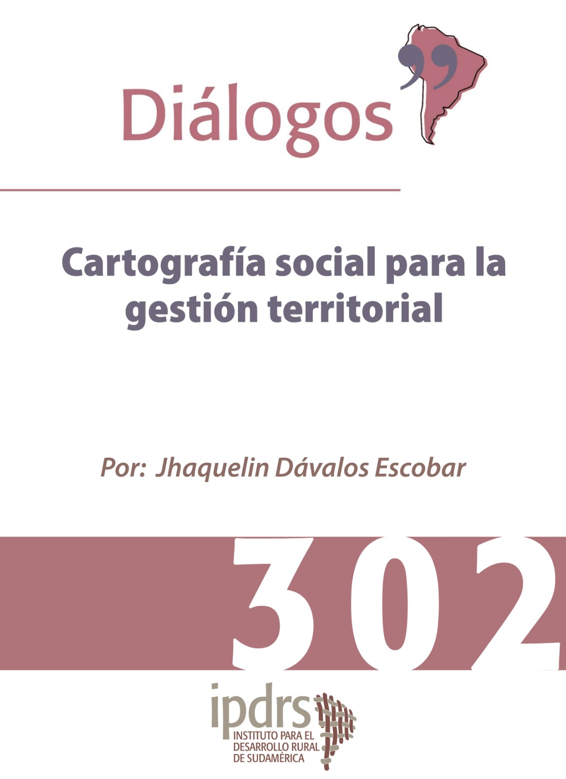 Cartografía social para la gestión territorial