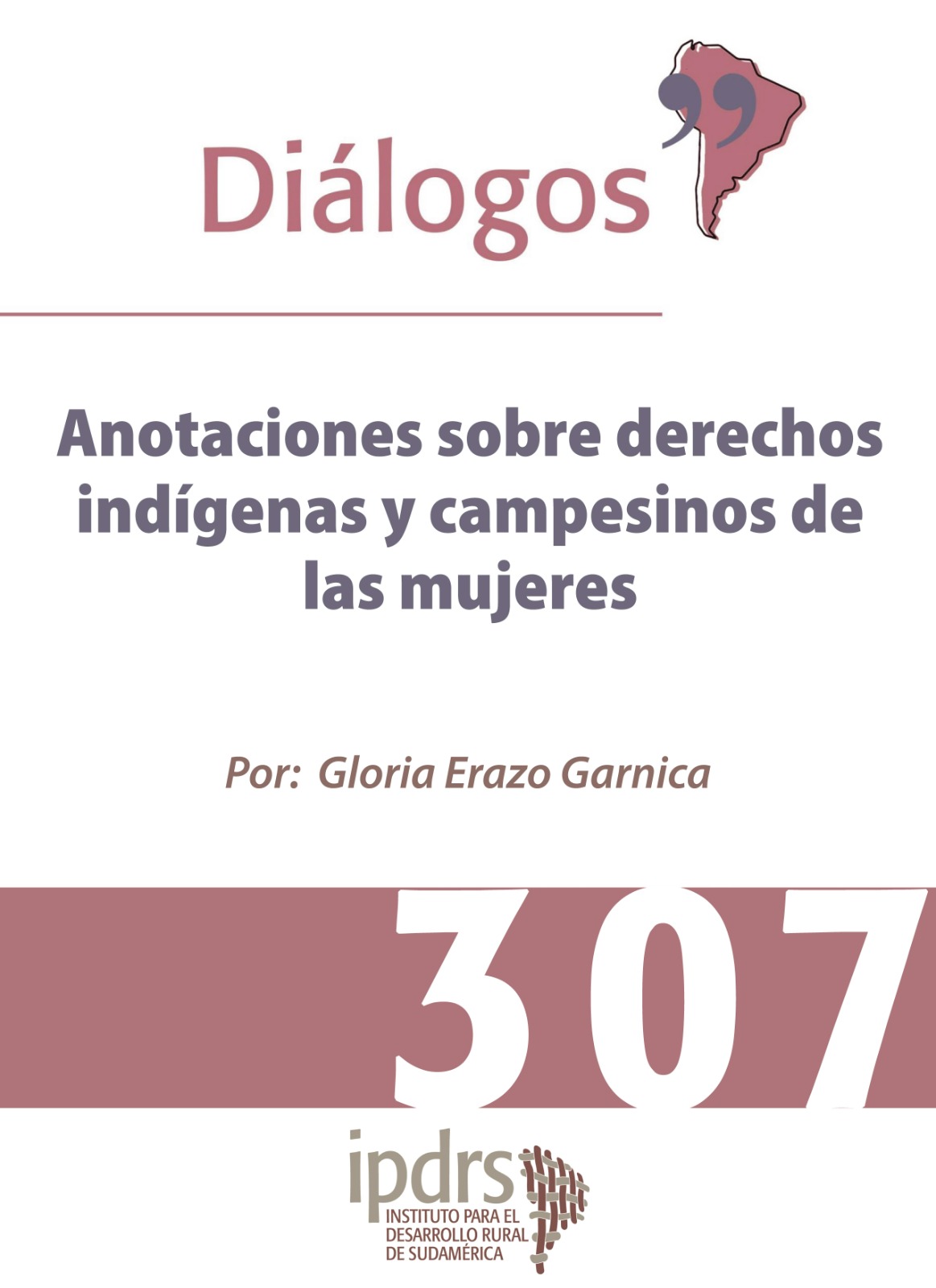 Anotaciones sobre derechos indígenas y campesinos de las mujeres