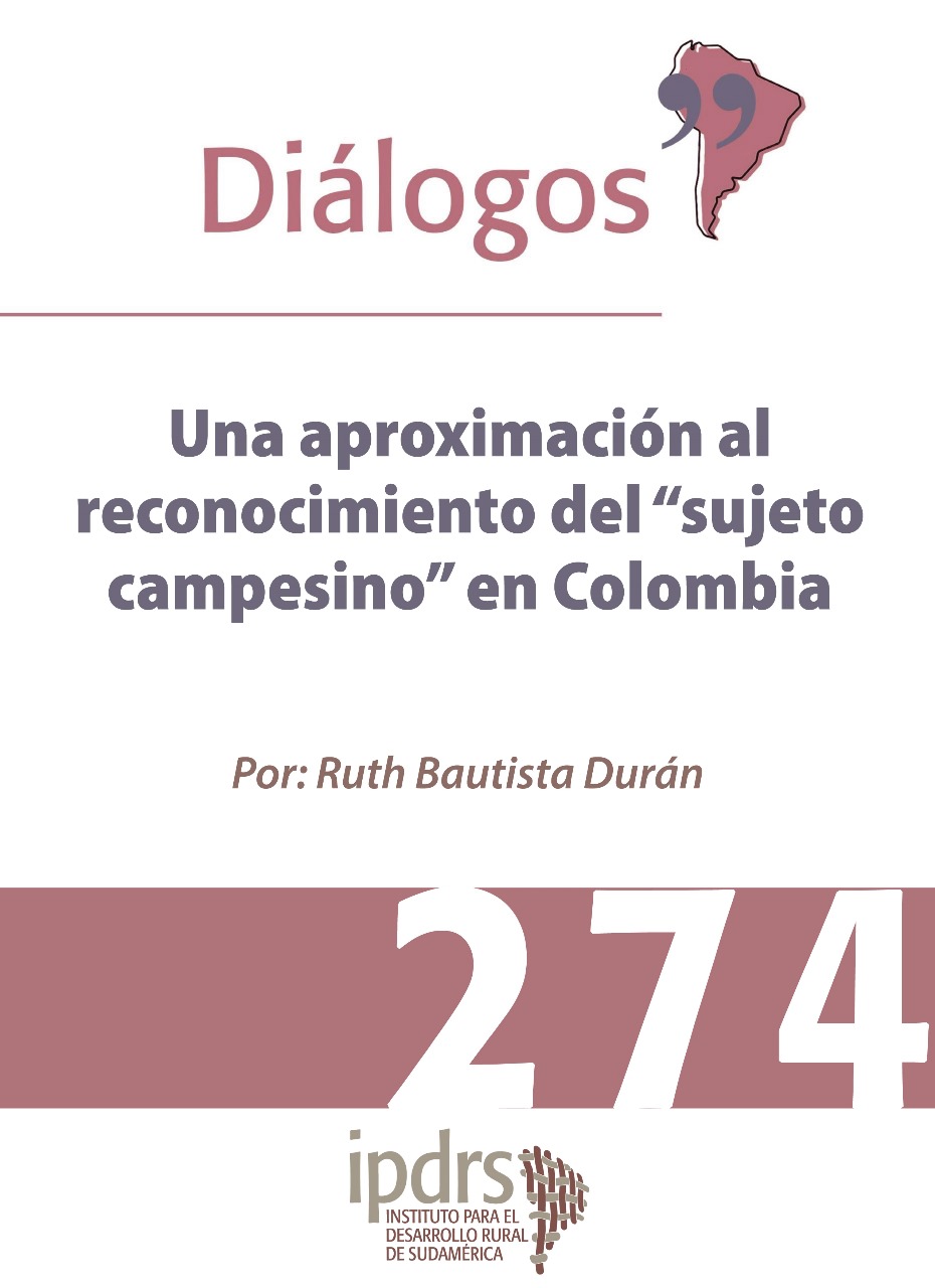 Una aproximación al reconocimiento del “sujeto campesino” en Colombia