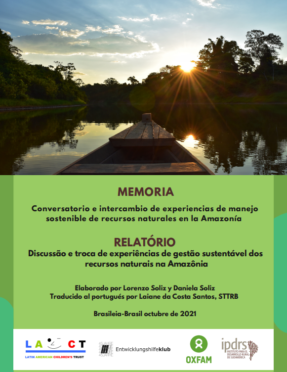 Conversatorio e intercambio de experiencias de manejo sostenible de recursos naturales en la Amazonía