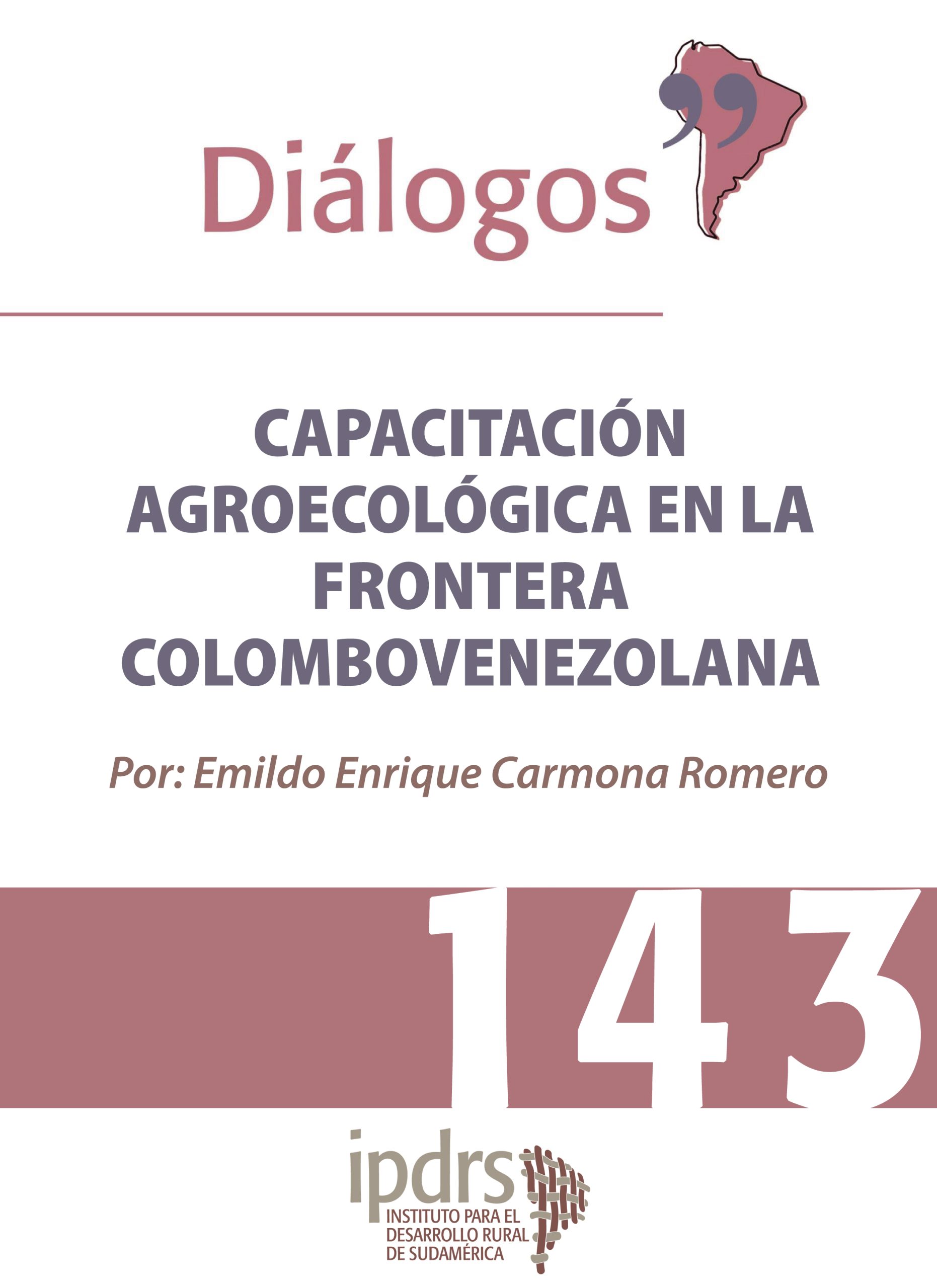 Capacitación agroecologíca en la frontera Colombo-Venezolana
