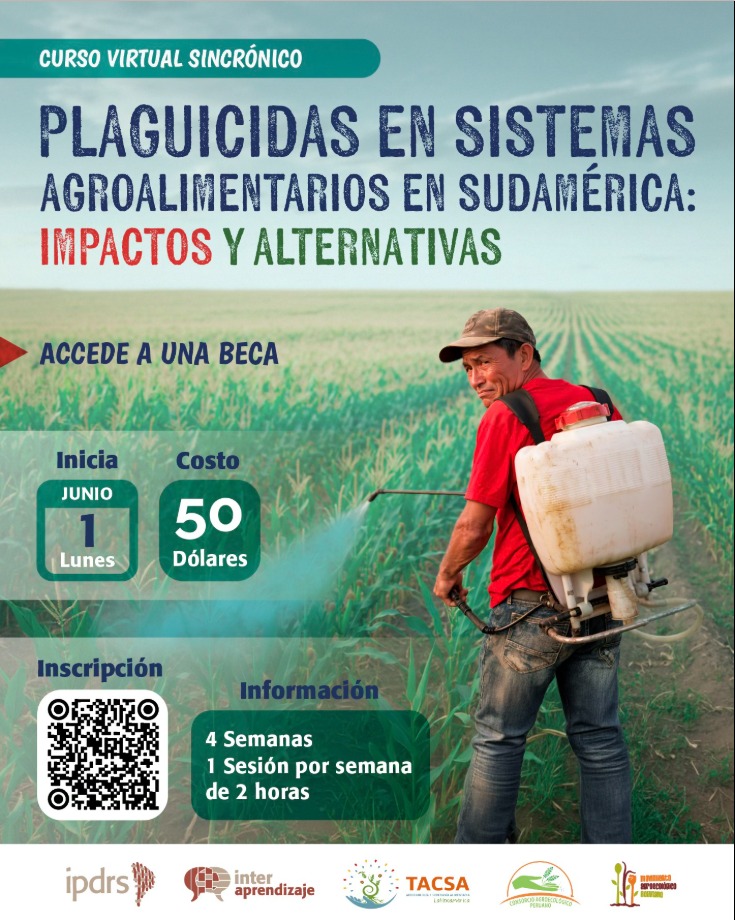 Plaguicidas en sistemas agroalimentarios en Sudamérica: impactos y alternativas