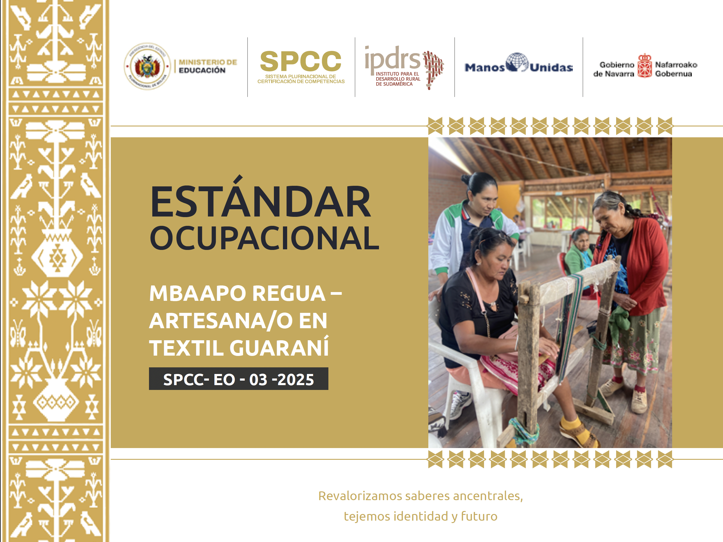 Estándar Ocupacional: Mbaapo Regua – Artesana/o en textil guaraní