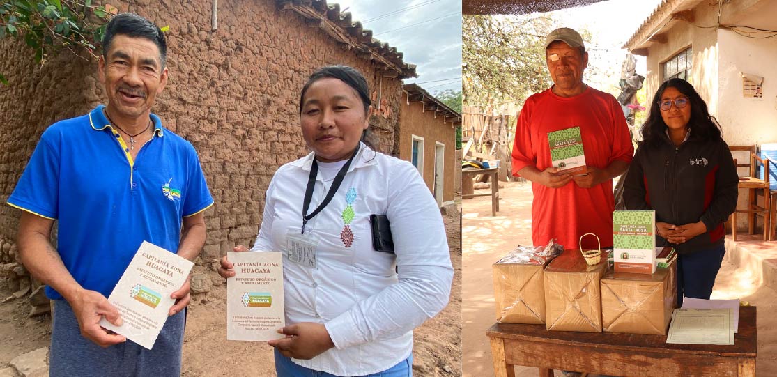 Capitanías de Santa Rosa y Huacaya fortalecen su organización con estatutos y reglamentos zonales actualizados