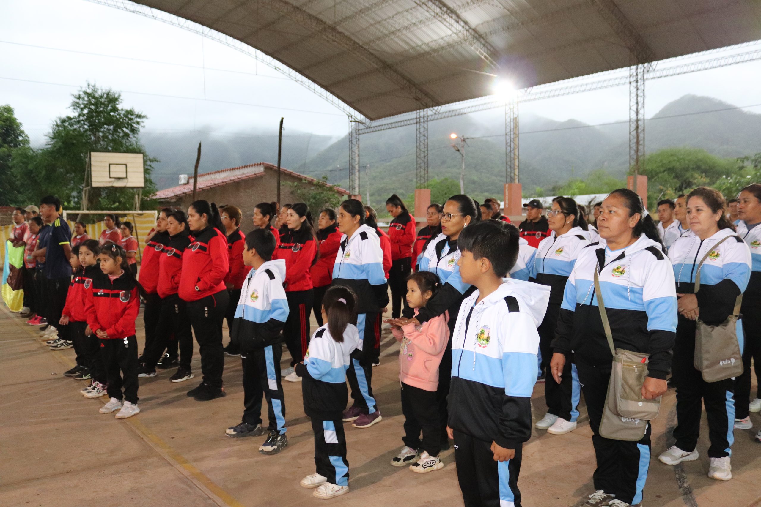 Inagiración de la jornda deportiva